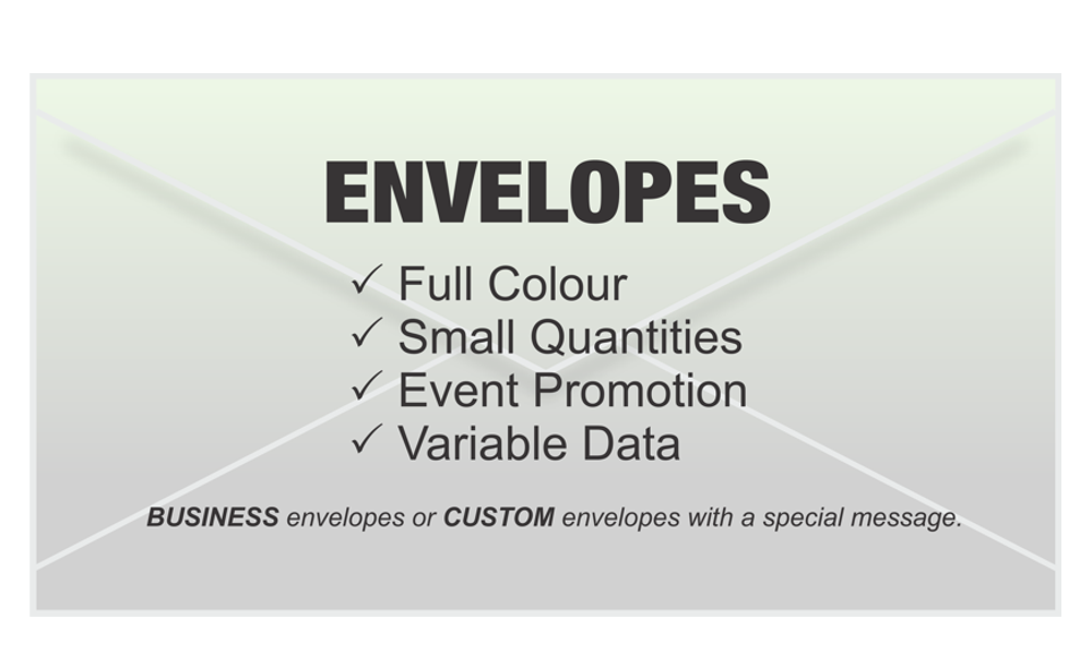 Custom Envelopes