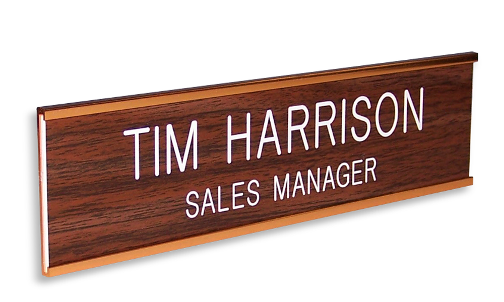 Engraved Tags For Walls